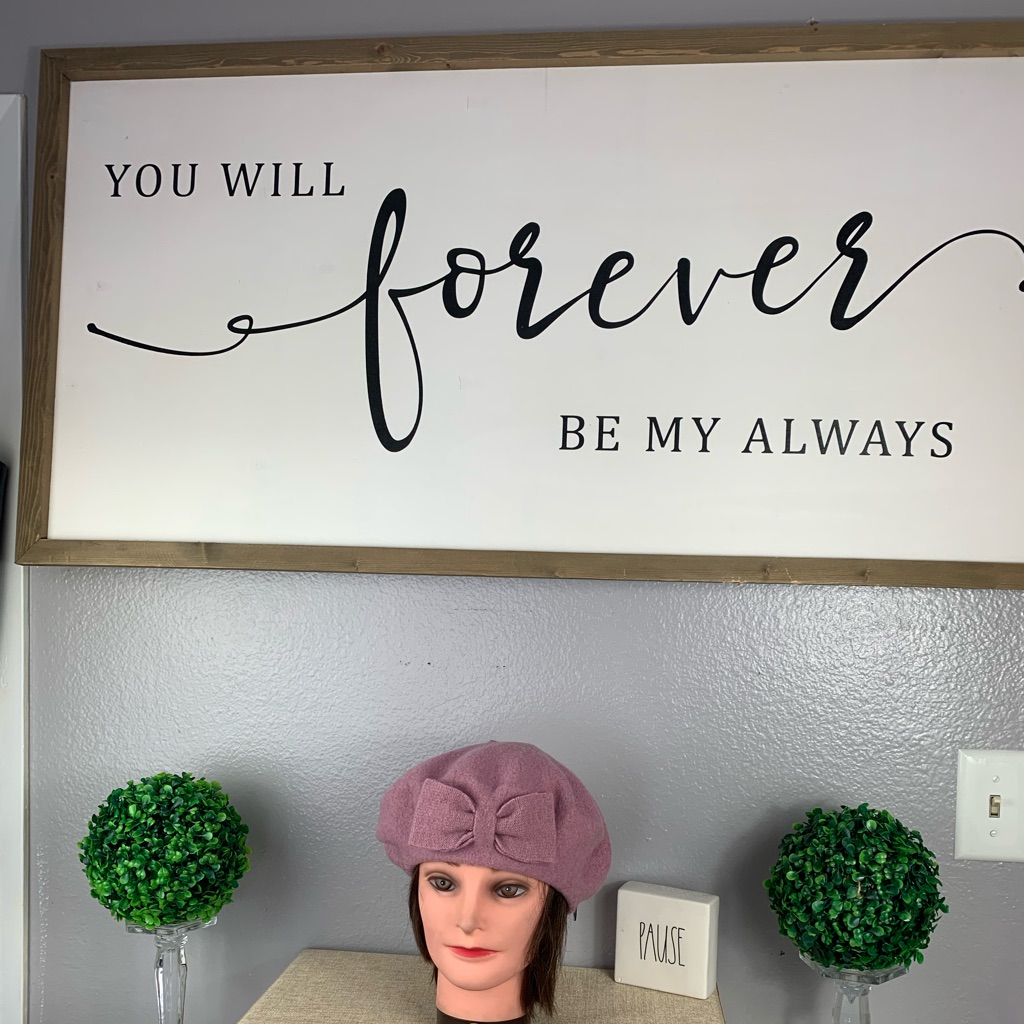 Inc International Concepts Bow Beret.Pink.Women’s.
